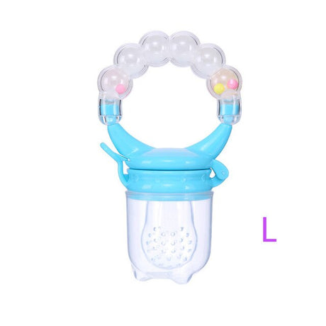 Hot Sale 1 Pcs Food Baby Pacifiers Nipple Pacifiers for Baby Fruit Feeder Nipples Feeding Safe Pacifier Hand Bell Toy - V.I.P Digital Presence