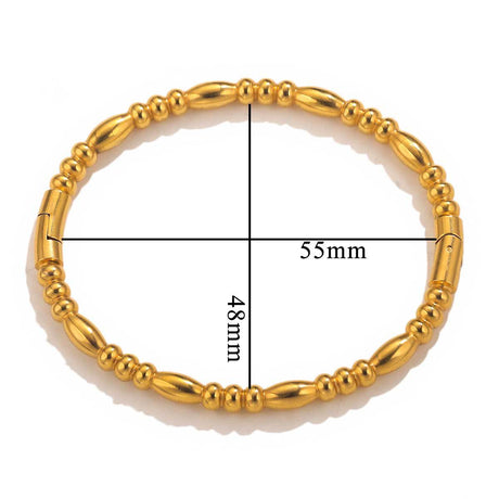 Fashion bamboo titanium steel bracelet female summer niche cold style ins stainless steel retro bamboo jewelry - V.I.P Digital Presence