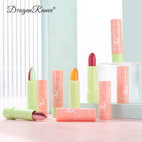 Macaron Color Changing Single And Double Color Lipstick Lipstick Lasting And Not Easy To Decolorize Biting Lip Moisturizing Warm Color Lipstick - V.I.P Digital Presence