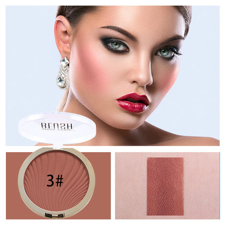MISSROSE Six-Color Matte Highlighter Blush Blush Nude Makeup Repair Powder Brighten Skin Tone Blush Palette - V.I.P Digital Presence