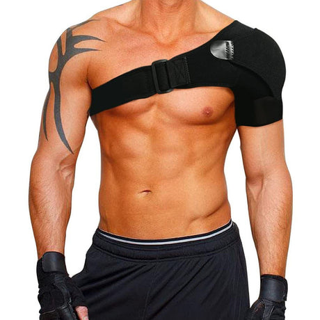 Adjustable shoulder strap for sports shoulder protection single shoulder anti strain shoulder protection compression protection - V.I.P Digital Presence
