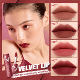 O. TWO. O Lip Clay Matte Face Lip And Cheek Dual-Use Powder Blusher Lipstick Air Lip Glaze Does Not Stick To Cup Lip Color 9144 - V.I.P Digital Presence