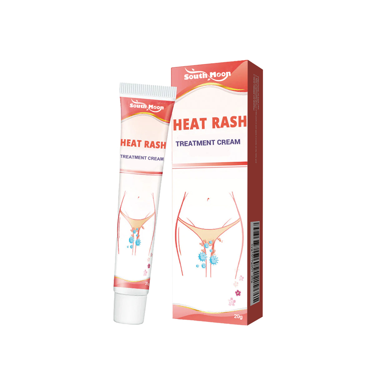 Heat Rash Treatment Cream, Alleviate The Uncomfortable Itching Clean Body Odor Care Cream For External Use Only - V.I.P Digital Presence