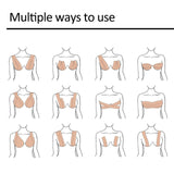 Invisible Elastic Fabric Chest Strap Anti-Sagging External Expansion Pull Up Chest Elastic Tape Invisible Chest Lift Tape