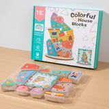 Children's early education, cognitive balance, layered music, colorful building blocks exercise, fine motor balance, strength building, parent-child interaction - V.I.P Digital Presence
