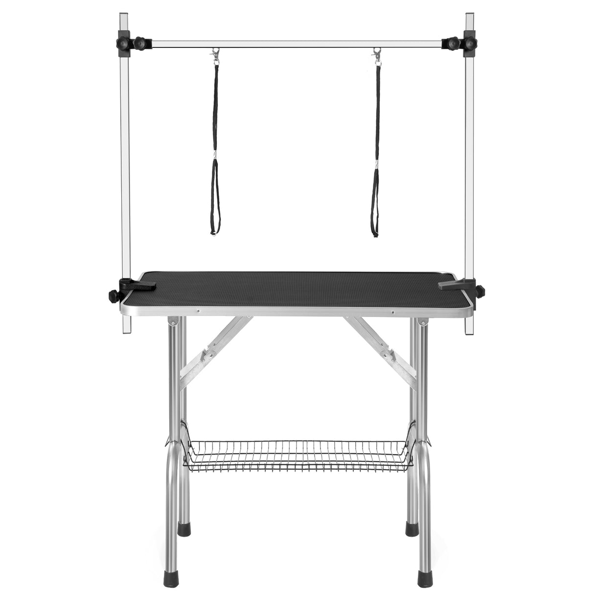36" Professional Dog Pet Grooming Table Adjustable Heavy Duty Portable w/Arm & Noose & Mesh Tray - V.I.P Digital Presence
