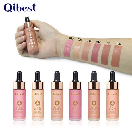 QIBEST Blush Milk Nude Makeup Moisturizing Brighten Skin Tone Natural Repairing Temperament Blush Powder Rouge Liquid Blush - V.I.P Digital Presence