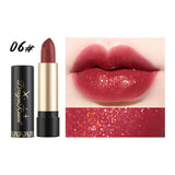 Gilt Pearlescent Dragon Fruit Peach Pink Lipstick Slightly Flashing Lipstick Moisturizing And Shining With Fine Flashing Bean Paste Mermaid - V.I.P Digital Presence