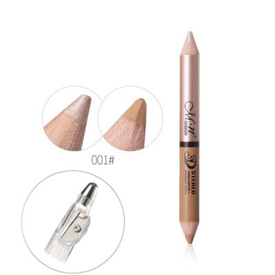 Meinuo New One-Stroke Dual-Use Double-Headed Shading Pen High-Gloss Pen Wood Can Be Sharpened - V.I.P Digital Presence