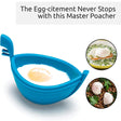 Kitchen practical water wave egg boat water boiled egg maker mold silicone DIY ship boiled egg maker DIY cake frying mold - V.I.P Digital Presence