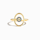 925 Sterling Silver Evil Eye Ring - V.I.P Digital Presence