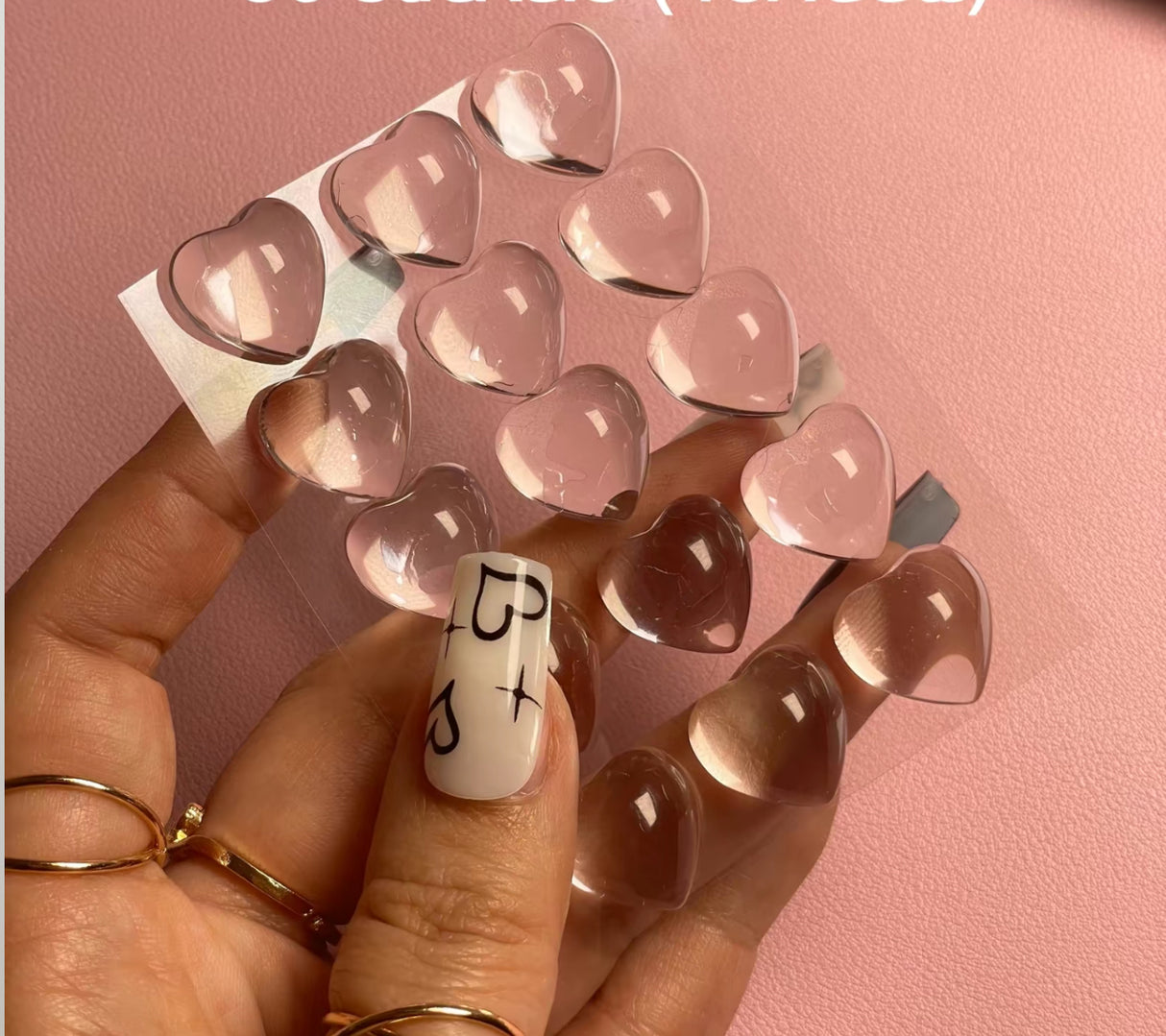 ClearType Nail-Friendly Stickers