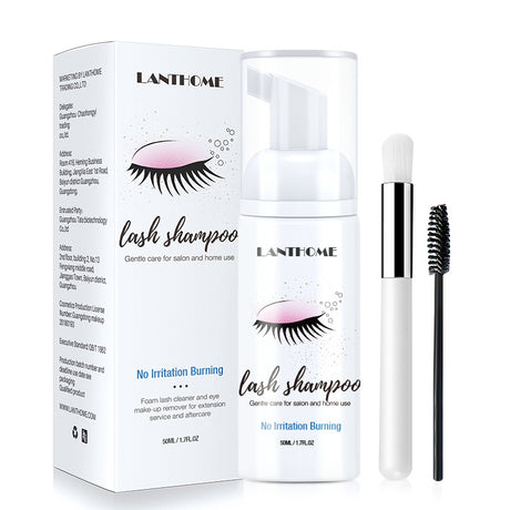 Lian Biquan Eyelash Shampoo Cleansing Eyelash Makeup Remover Mousse Lash Eyelash Shampoo - V.I.P Digital Presence