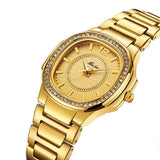 Missfox 2549 Women Watches Women Fashion Watch Geneva Designer Ladies Watch Luxury Brand Diamond Quartz Gold Wrist Watch Gifts For Women - V.I.P Digital Presence
