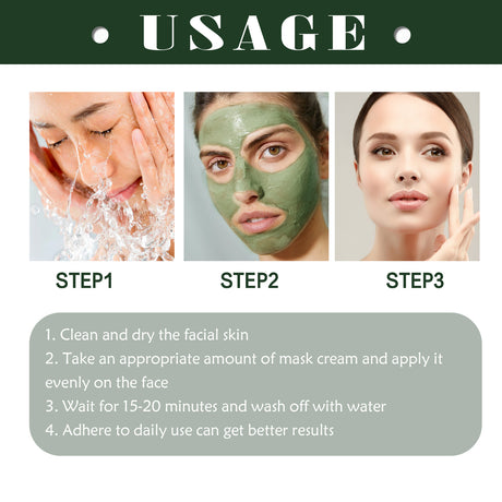 Green Tea Blackhead Removal Mask Deeply Cleanses Skin, Tightens Pores And Lightens Blackheads - V.I.P Digital Presence