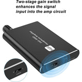 Portable headphone amplifier with high fever, heavy bass, no low noise, HiFi headphone amplifier, AUX audio adjustment - V.I.P Digital Presence