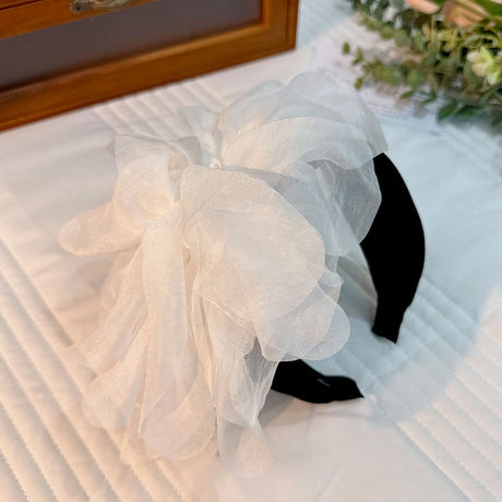 Fashion fabric oversized colorful flower fashion headband - V.I.P Digital Presence