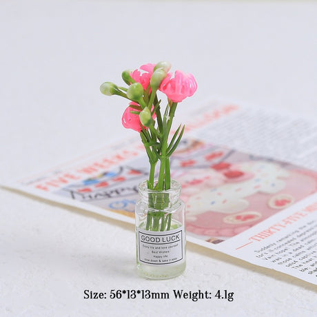 Multicolor three-dimensional luminous vase, creative handmade DIY cream glue accessories, resin small parts - V.I.P Digital Presence