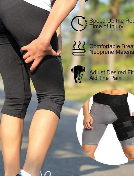 Fitness leg protectors to prevent muscle strain, hip straps to prevent groin strain, exercise thigh and knee protectors - V.I.P Digital Presence
