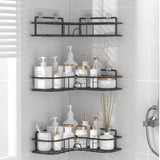 Bathroom Storage Rack Toilet Washroom Wall-Mounted Hole-Free Multi-Functional Iron Mesh Long Strip Organizer - V.I.P Digital Presence