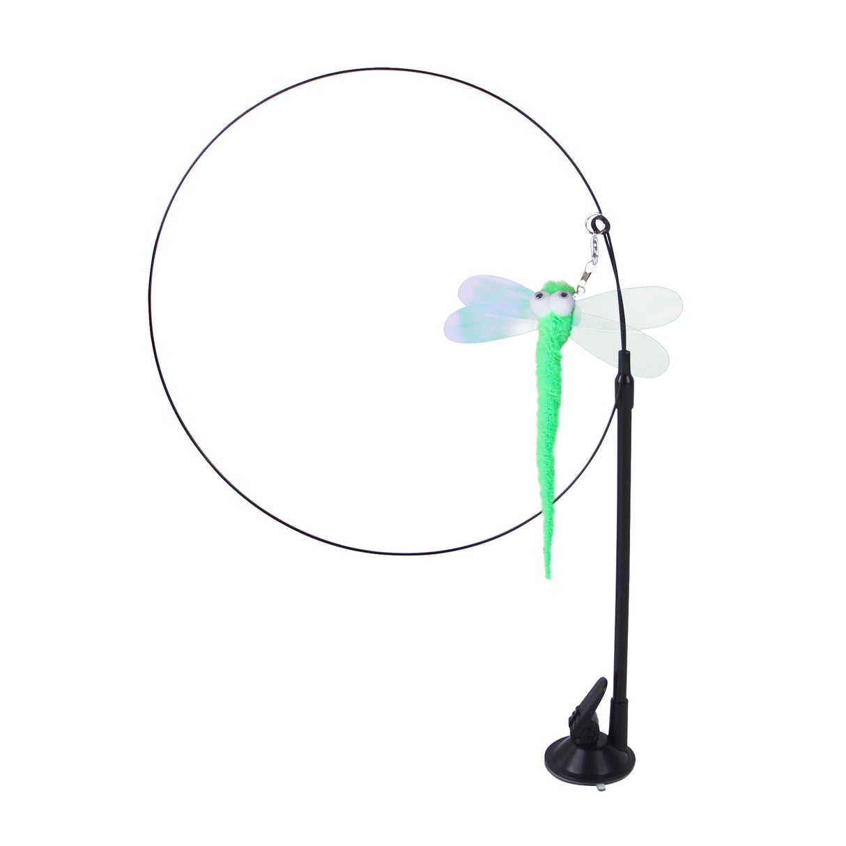 Suction cup cat toy stick that can be attached and held with steel wire multi head interchangeable cat toy and pet supplies - V.I.P Digital Presence