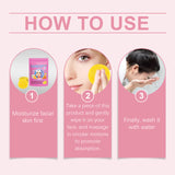 Turmeric Acid Cleansing Pad Gentle Exfoliating Deep Clean Non-Tight Improving Skin Cleansing Pad - V.I.P Digital Presence
