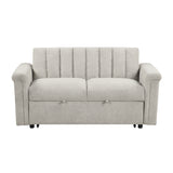 U_STYLE Convertible Soft Cushion Sofa Pull Bed ,for Two People to Sit On - V.I.P Digital Presence
