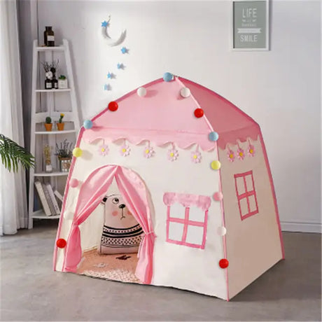 Children's Tent Indoor Outdoor Games Garden Tipi Princess Castle Folding Cubby Toys Tents  Enfant Room House Teepee Playhouse - V.I.P Digital Presence