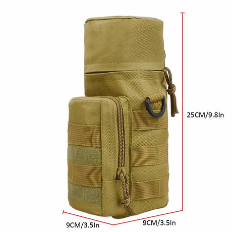 Black Hawk Commandos Tatical Molle Water Bottle Pouch bag H2O Holder Attachment military camouflage pack - V.I.P Digital Presence