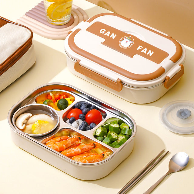 304 stainless steel portable heat preservation sealed lunch box lunch box - V.I.P Digital Presence