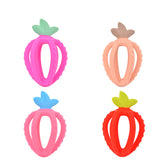 Guantes de dentición de silicona para bebés, sonajeros calmantes para bebés, mordedores, palitos de dentición, juguete para morder. 
