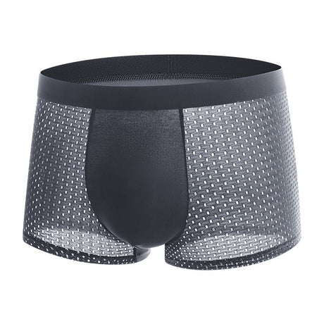 Mesh ice silk mesh underwear for men's square angle underwear - V.I.P Digital Presence