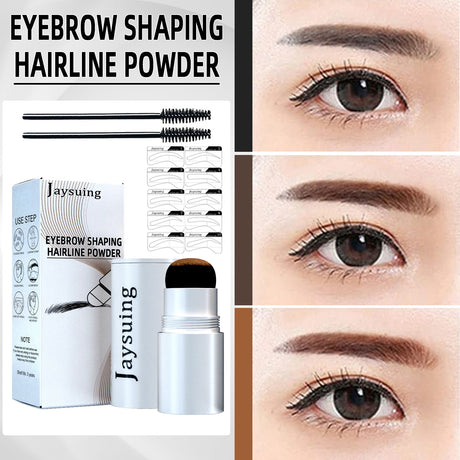 Jaysuing Eyebrow Printing Set Eyebrow Powder Hairline Retouching Eyebrow Shape Portable Hairline Eyebrow Repair Shadow Powder - V.I.P Digital Presence