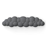 Alfombrilla de ratón con reposamuñecas para teclado, nube, antideslizante, espuma viscoelástica, para escritorio, oficina, gamer, ratón, reposamuñecas