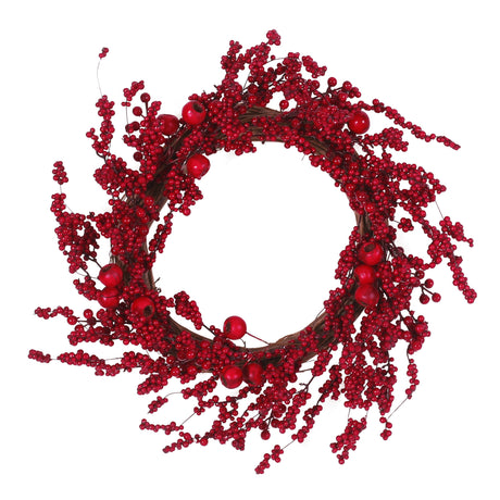 23.5" WP MIXED BERRY WREATH - V.I.P Digital Presence