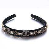 Fine edged glass drill sponge hair hoop - V.I.P Digital Presence