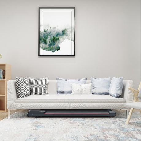 Brushless electric walking mat, 300 pound capacity, portable treadmill for home use, 0.5 to 4.0 miles per hour - V.I.P Digital Presence