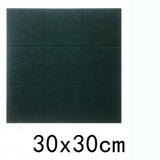 Tablero de fieltro absorbente de sonido para decoración de pared, creativo Jiugongge, pegatinas de pared de fieltro, rompecabezas de bricolaje, fondo, tablero de mensajes para pared de fotos 