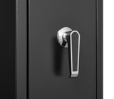5 gun safes with 3 pistol pockets, quick access biometric adjustable heavy-duty gun rack mounted gun safes - V.I.P Digital Presence