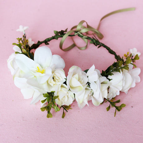 Hawaiian Vacation Wreath Headwear Beautiful Bridal Hairbands Wedding Hair Accessories Headwear Wreath - V.I.P Digital Presence
