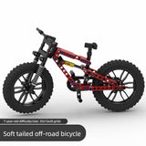 Off road soft tail bicycle assembly building block diamond frame front double suspension rear single suspension chain linkage - V.I.P Digital Presence