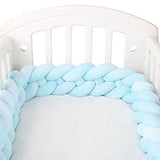 Woven baby bed surround anti-collision strip four strand Fried Dough Twists braid wrapped around the bed surround ins baby child - V.I.P Digital Presence