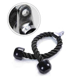 Triceps trainer biceps pull rope single double-headed rope down pull rope gantry fitness down pressure rope - V.I.P Digital Presence
