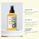 Foot Care Oil Gentle Exfoliating Delicate Moisturizing Hydrating Heel Care Oil