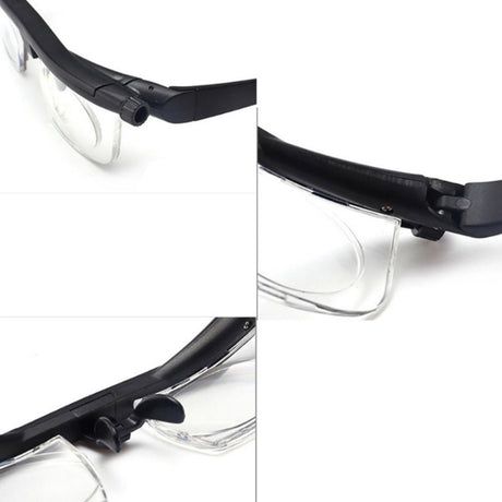Adjustable Strength Lens Reading Myopia Glasses Eyewear Variable Focus Vision - V.I.P Digital Presence