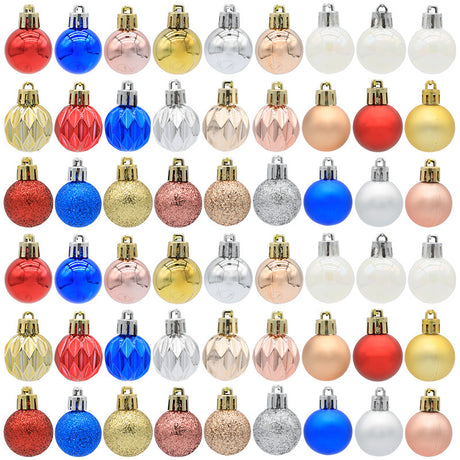 Christmas balls Christmas gifts decorations a variety of mixed 36PCS - V.I.P Digital Presence