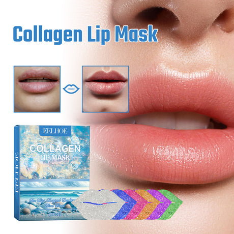 Collagen Lip Mask For Lip Protection Against Dry Cracks Fade Lip Lines And Dead Skin Moisture Lip Mask - V.I.P Digital Presence