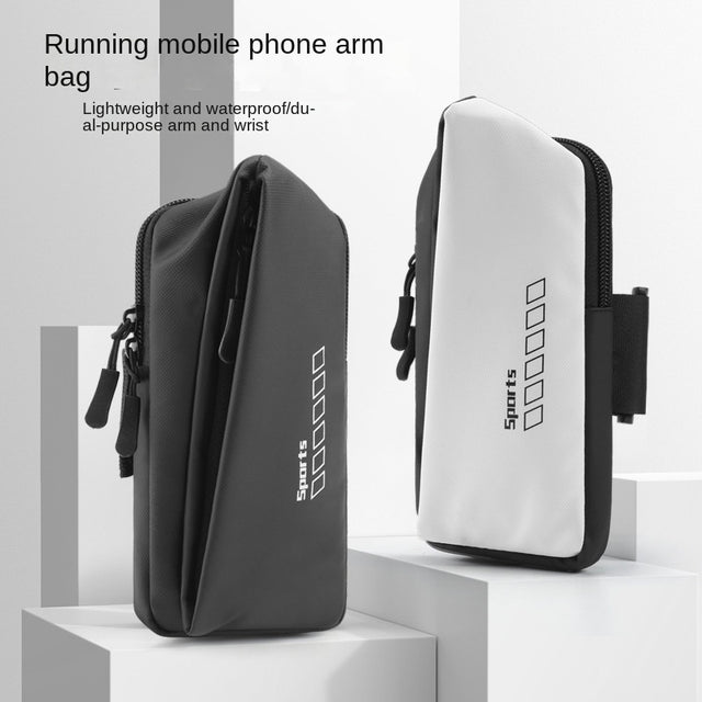 Running Arm Bag for Men and Women Outdoor Sports Arm Cover Fitness Equipment Universal Mobile Phone Cover Wrist Bag Sweatproof - V.I.P Digital Presence