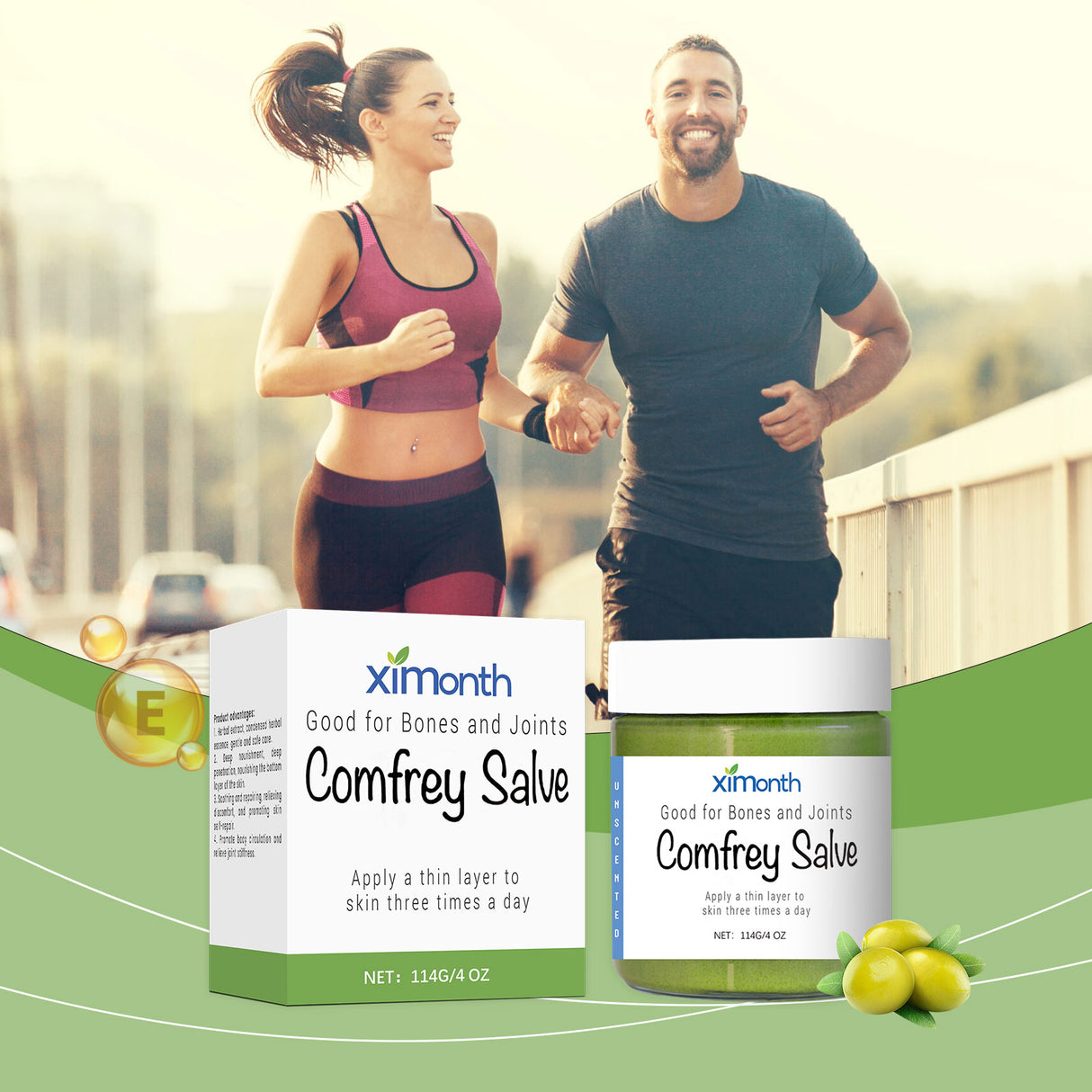 Herbal Treatment Cream Massage Applied To Knee, Wrist, Waist And Shoulder Discomfort Daily Treatment Cream - V.I.P Digital Presence