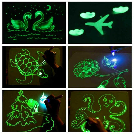 Draw With Light Fun  Glowing Paint Glow Light Tablet Draw With Light Fun And Developing Toy - V.I.P Digital Presence